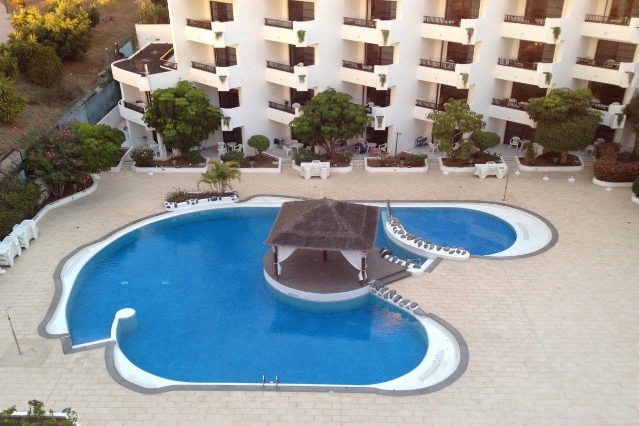 Aguamar Apartamentos, Los Cristianos Downtown Exterior foto